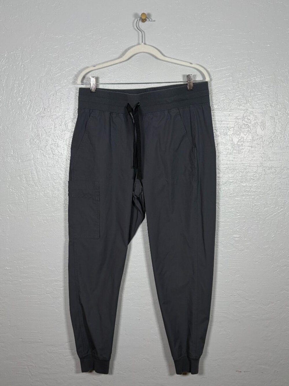 Carhartt Force Women L Gray Essential Jogger Scrub Pants Medical Nurse Doctor